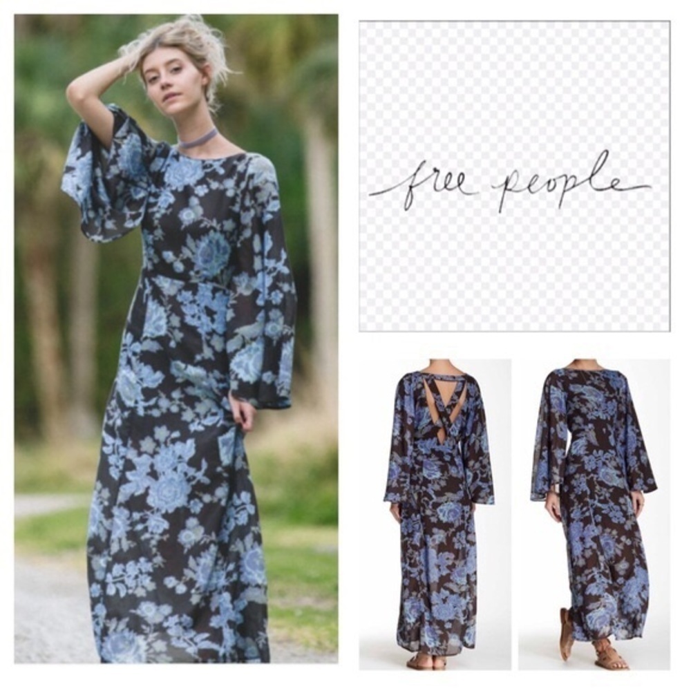 Free People Melrose Boho Dress NWOT 2